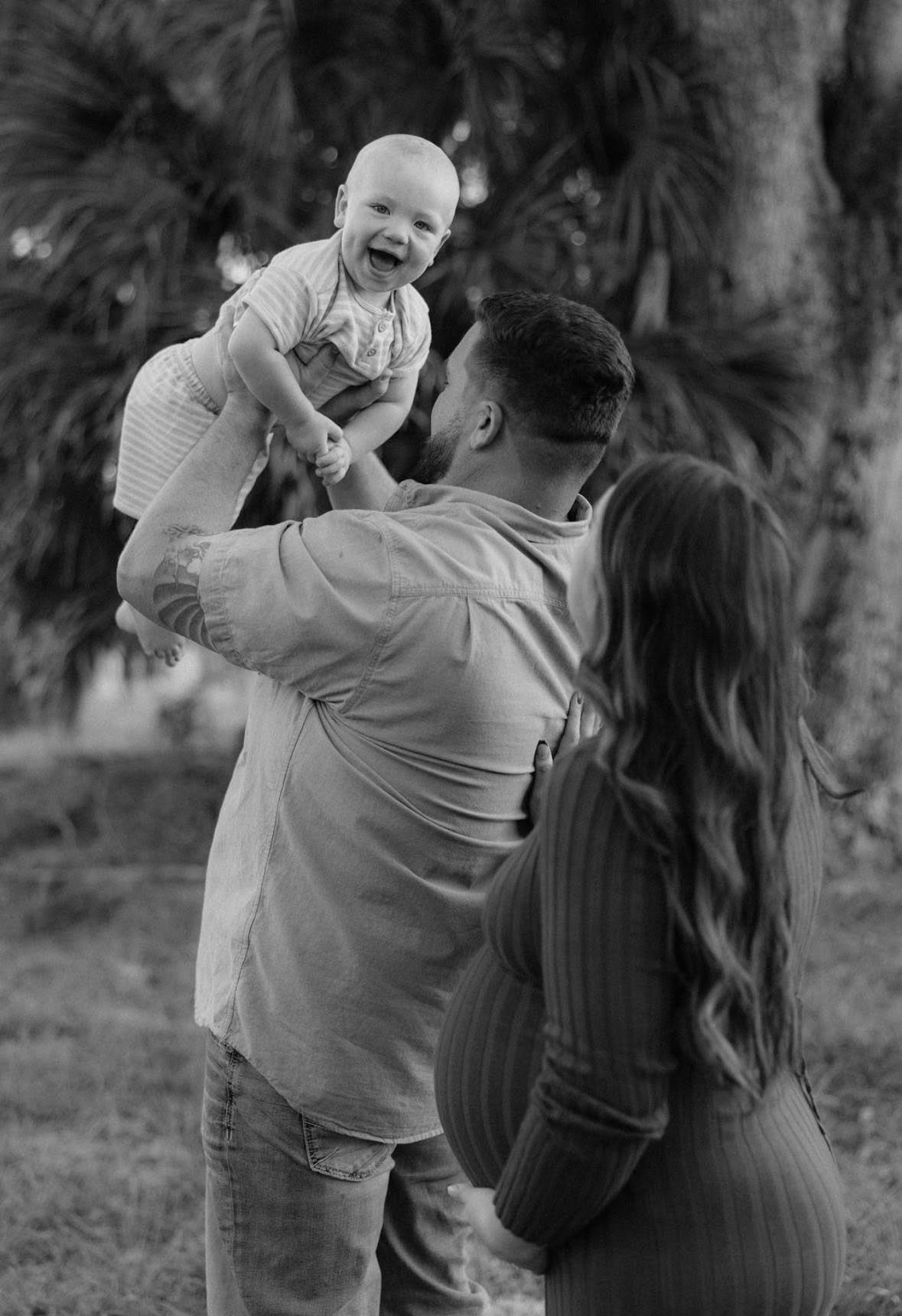 Zeb Davis with family