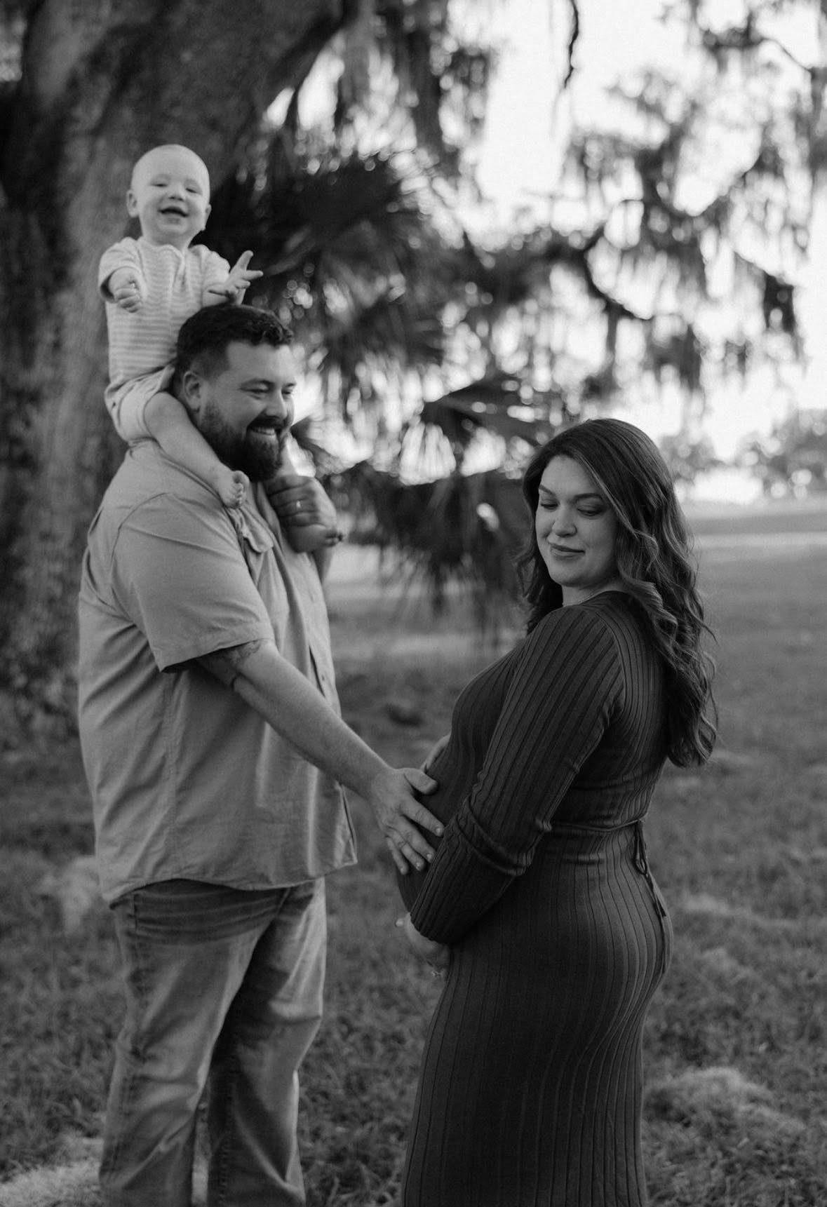Zeb Davis with his family